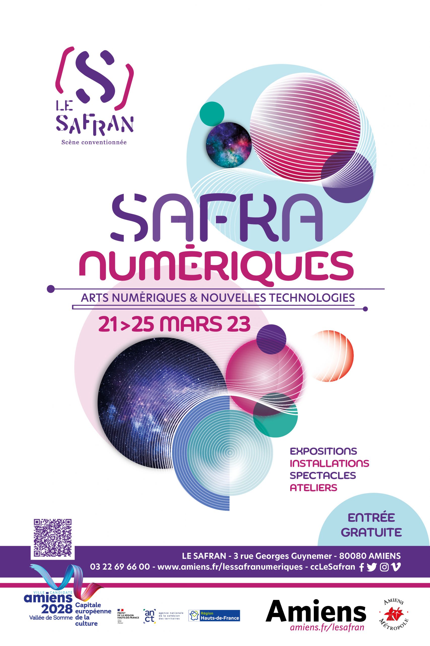 Exposition Safra’Numériques, Festival Arts numériques et nouvelles technologies